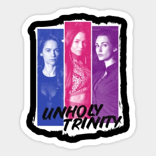 Unholy Trinity - Wynonna Earp Sticker